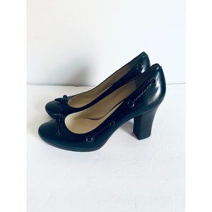 Cole Haan Collection black leather pumps 8.5